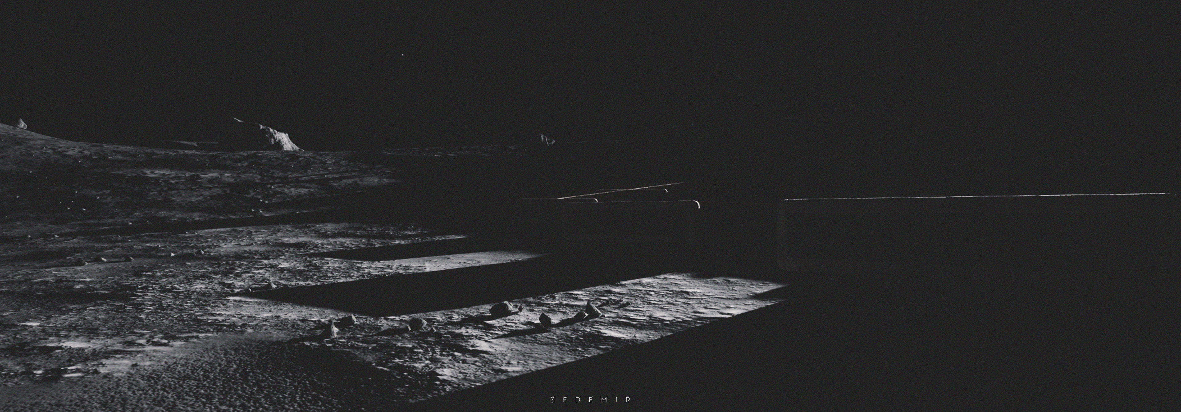 Space Explorer - Ground Ship Low-poly 3D model_18