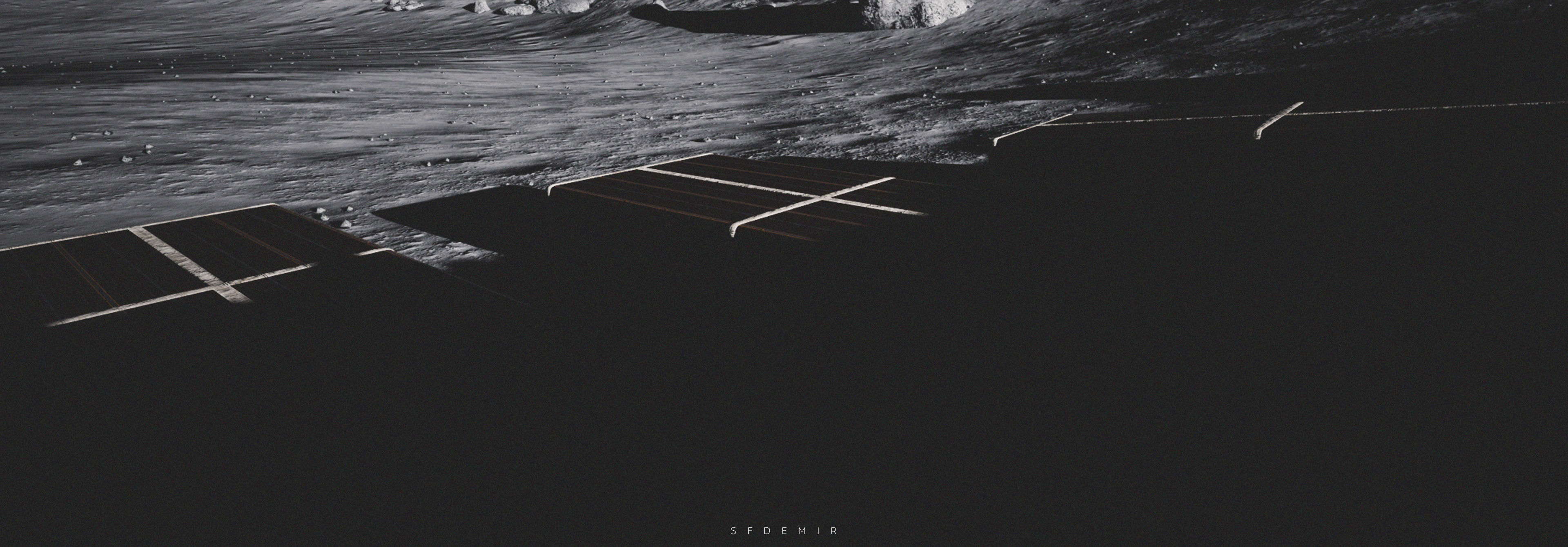 Space Explorer - Ground Ship Low-poly 3D model_19