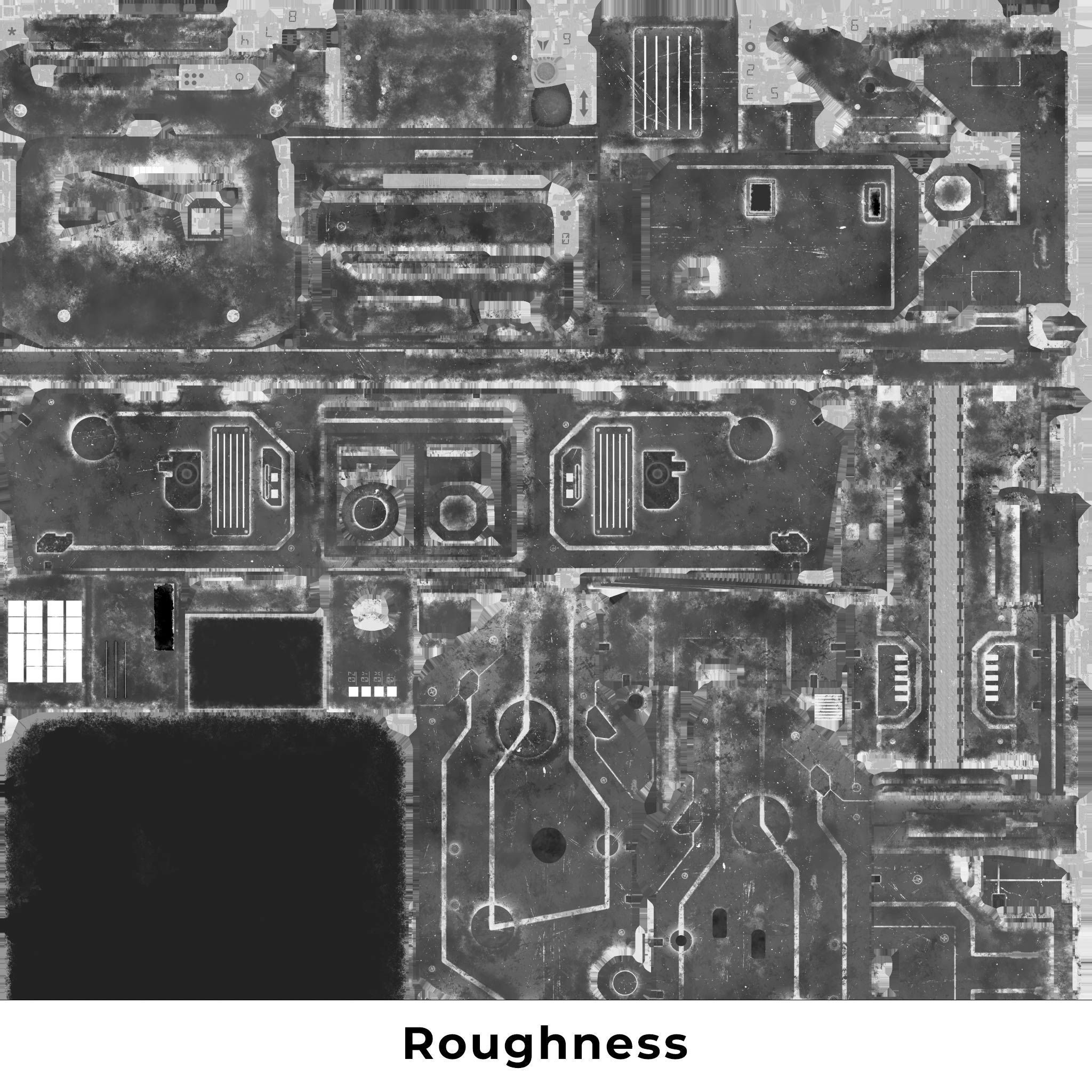 Futuristic sci-fi control terminal Low-poly 3D model_29