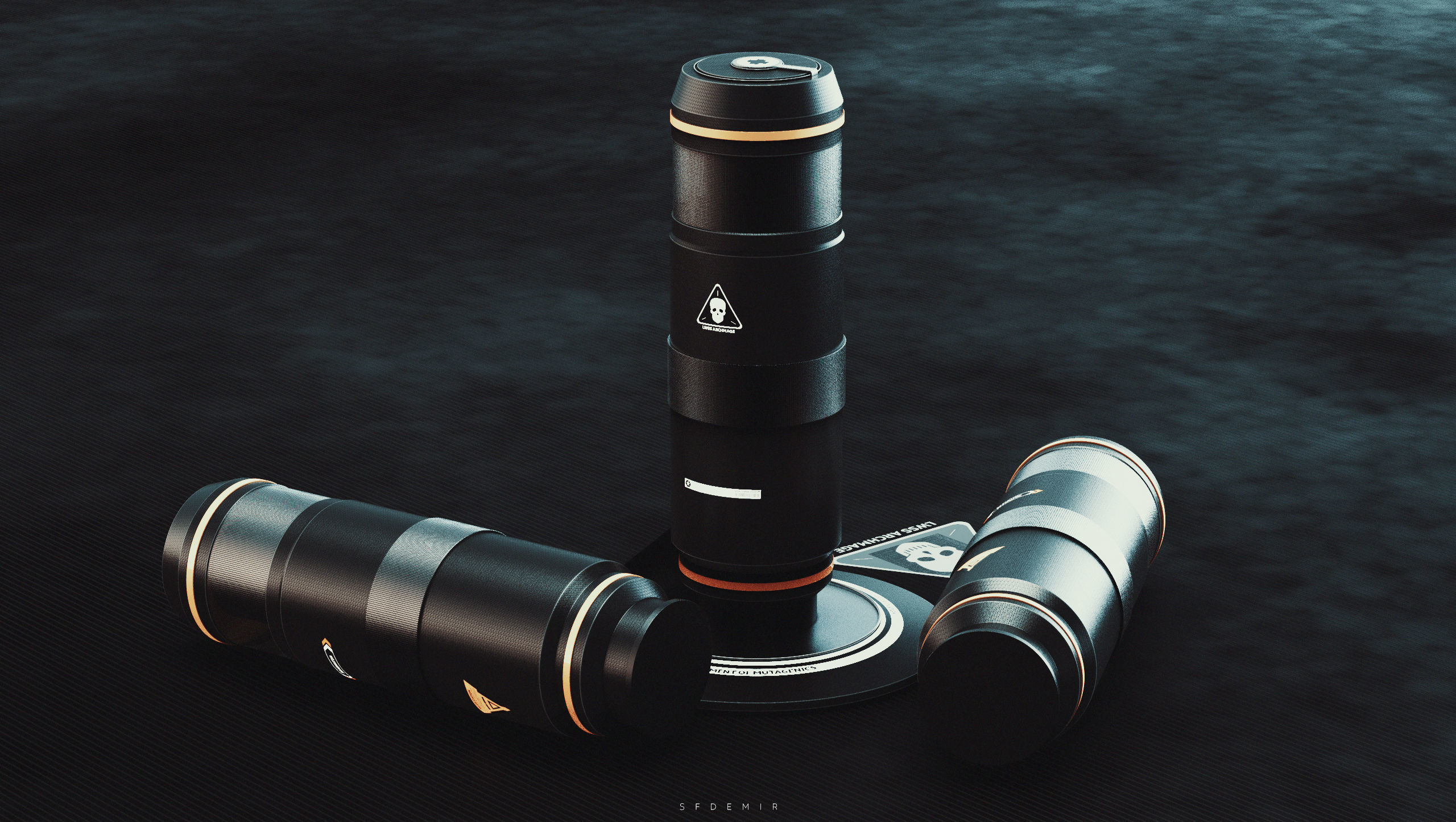 Grenade 3D Model  3D model_4