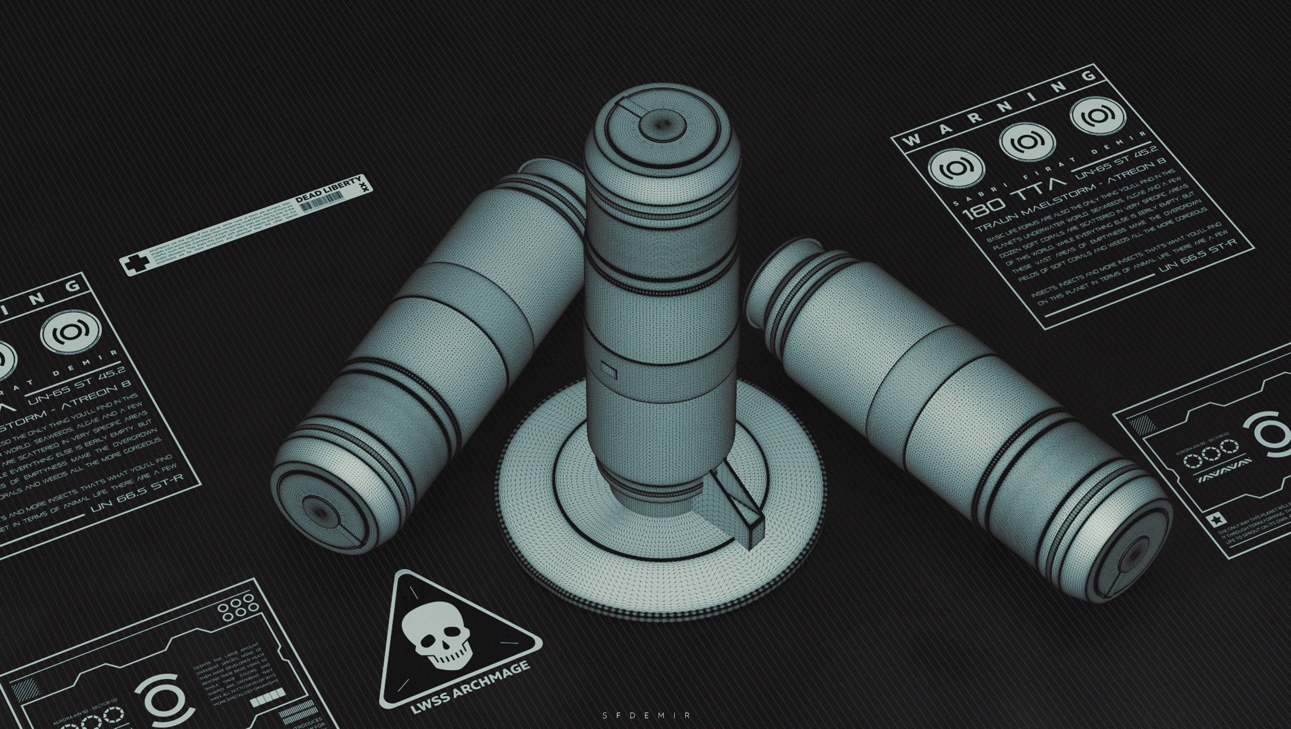 Grenade 3D Model  3D model_6