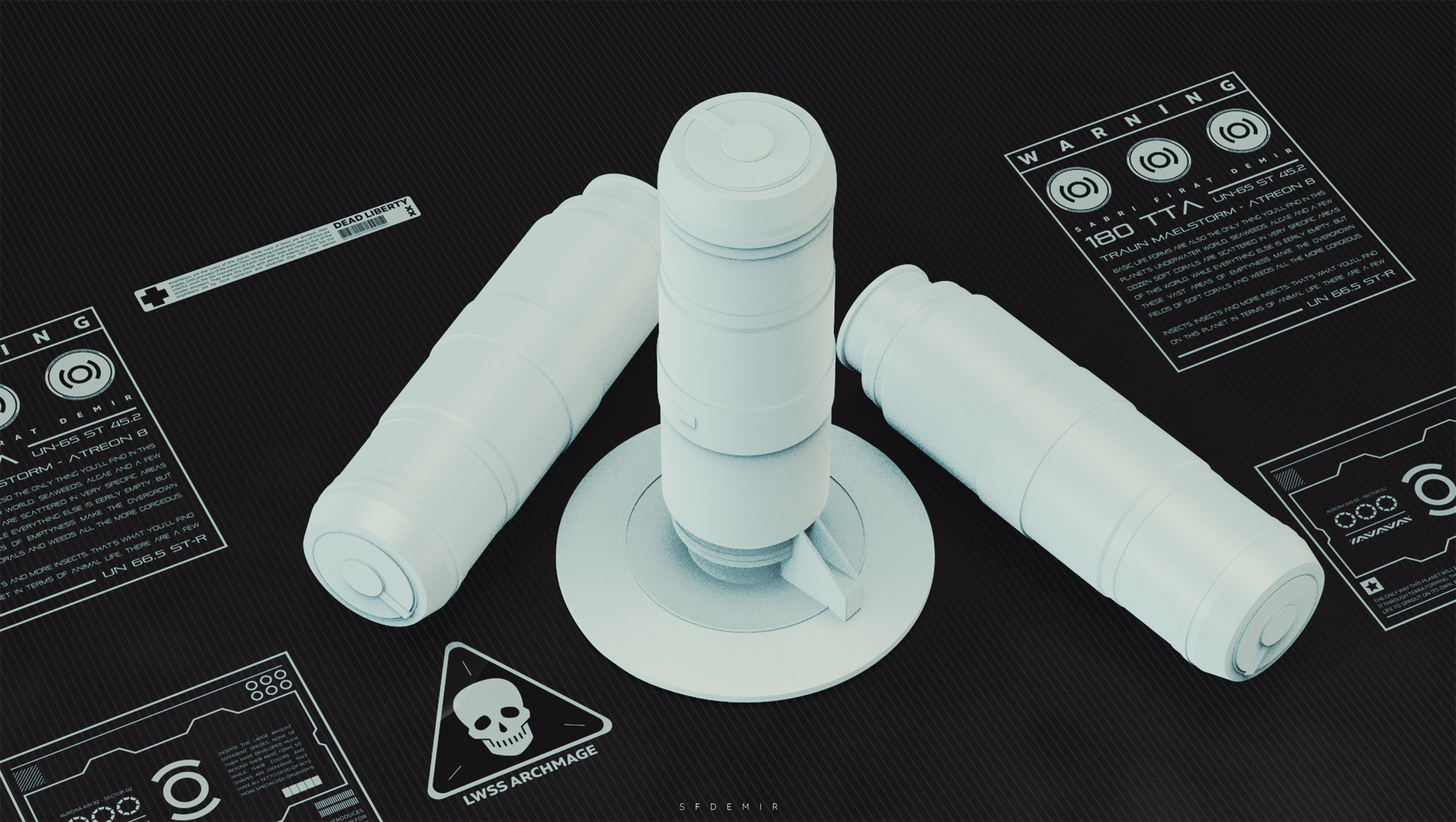 Grenade 3D Model  3D model_5