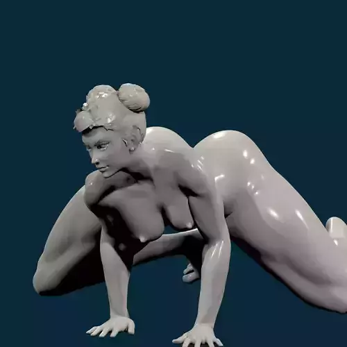 EROTIC CHUN LI 3D print model