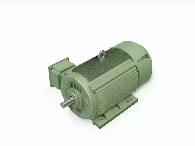 315M B3 Left 2 Pole IEC electric motor - 3D CAD model