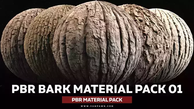 Bark Material Pack Vol 01