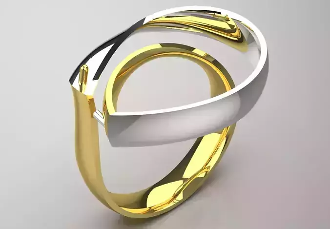 minimal gold ring gr0125