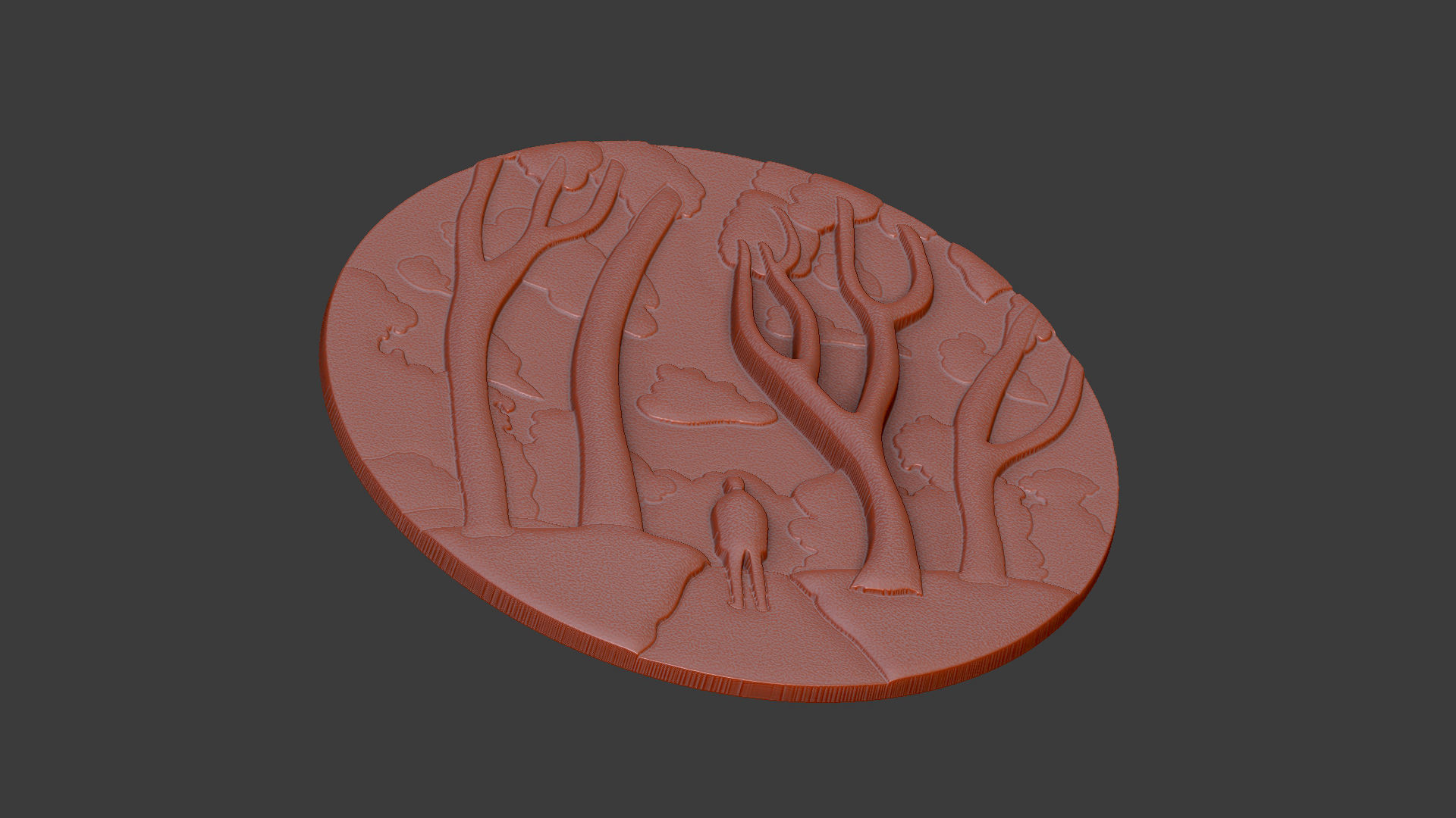 abstract paint design art deco drawing 3D print model_6