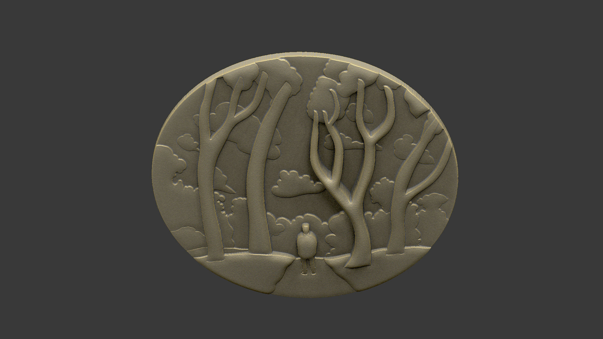 abstract paint design art deco drawing 3D print model_1