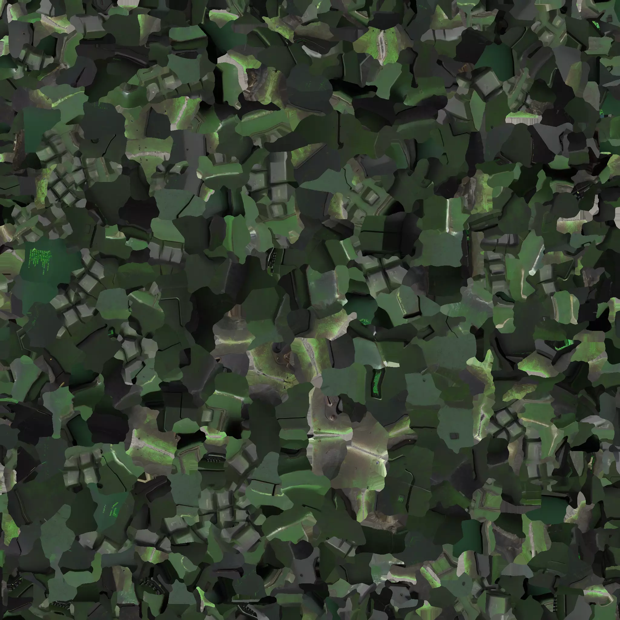 Retro Tech Computer Model Low-poly 3D model_8