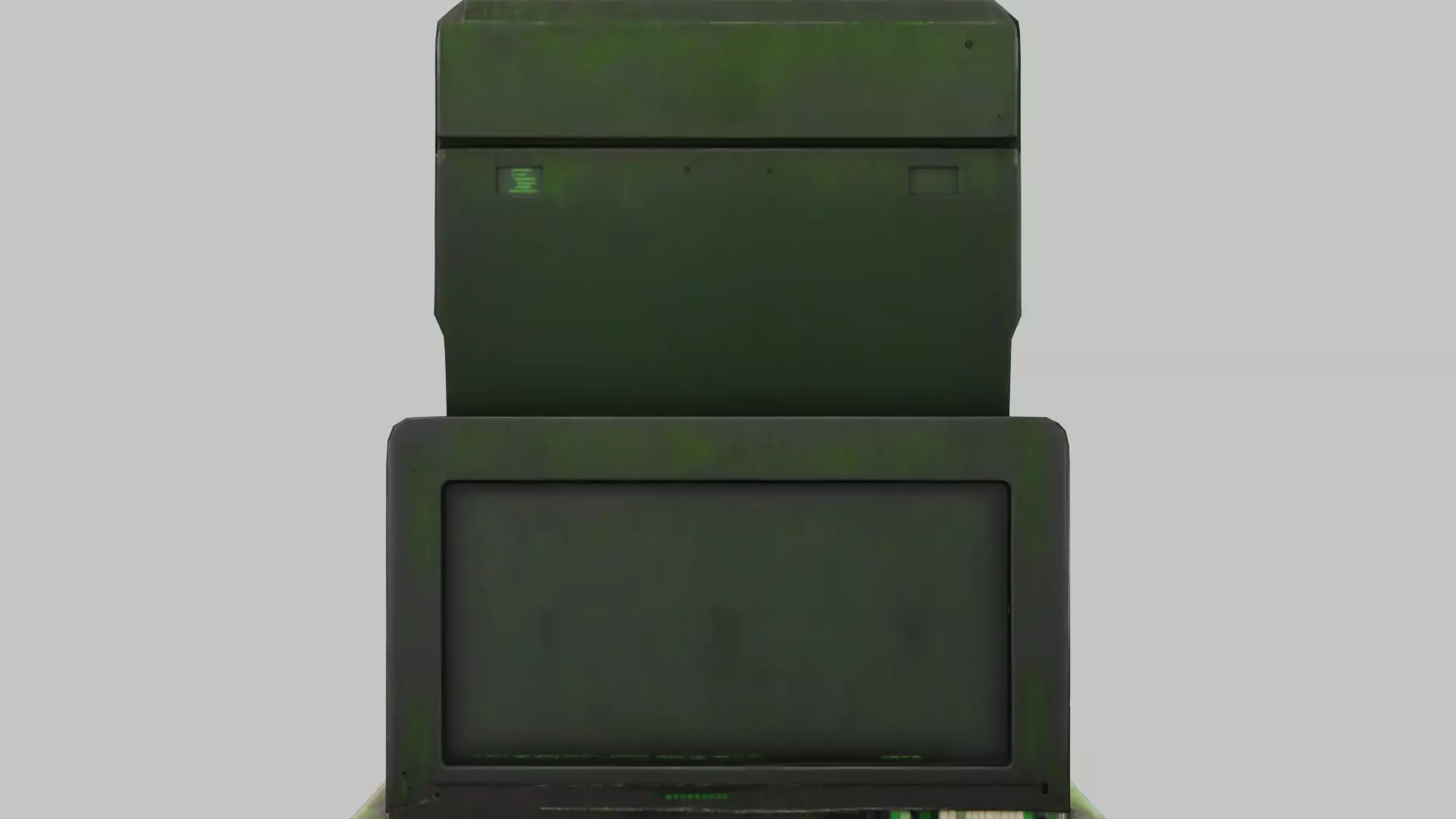 Retro Tech Computer Model Low-poly 3D model_4