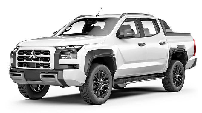 Mitsubishi L200 Triton Athlete 2024 3D model
