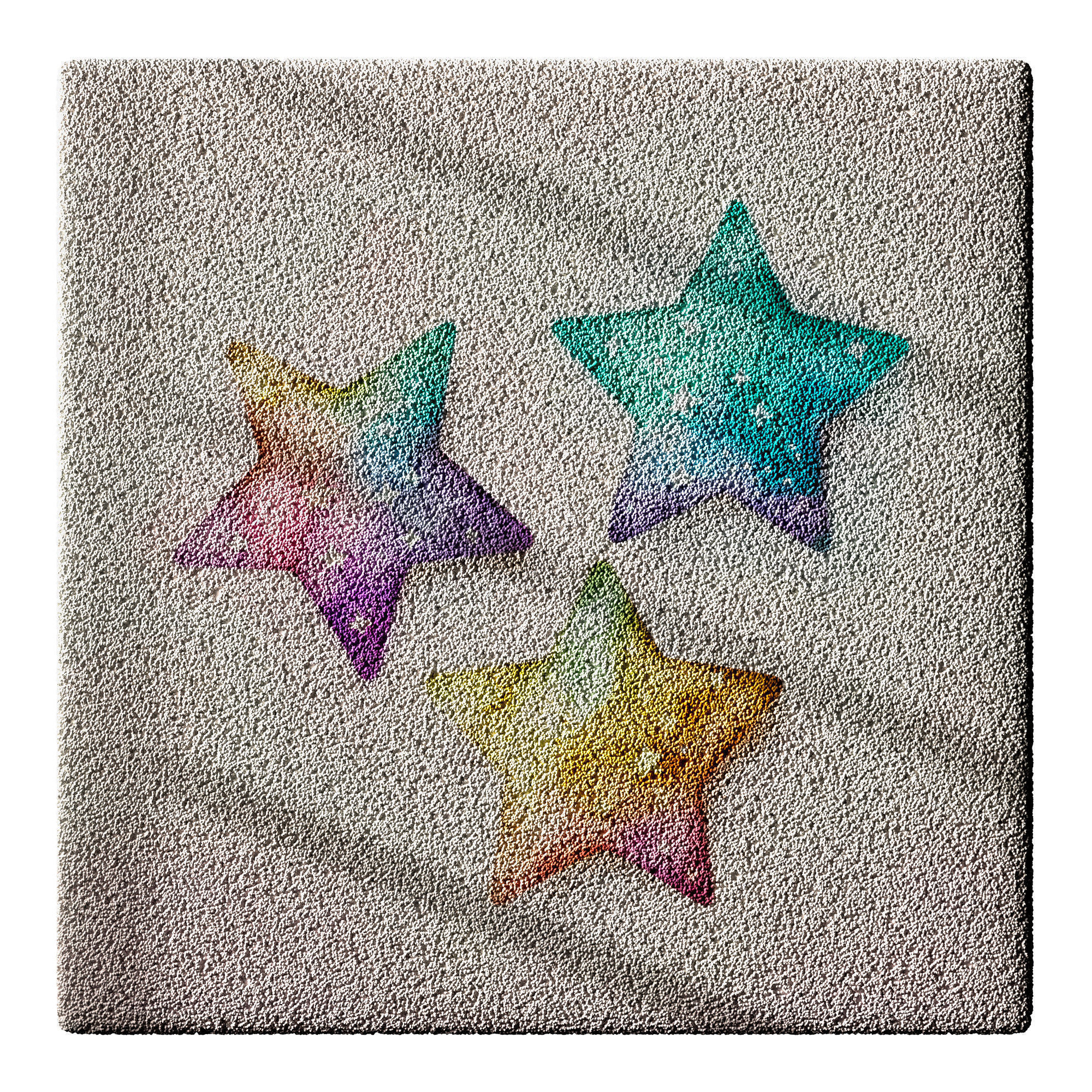 Kids Carpet Set 30 3D model_7