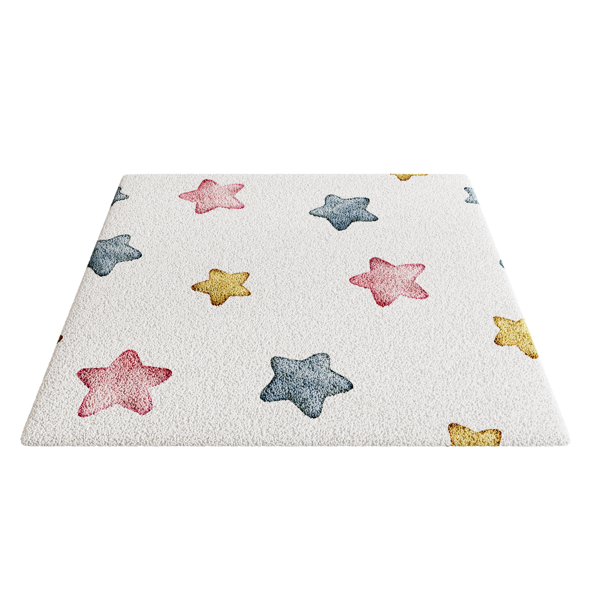 Kids Carpet Set 30 3D model_4