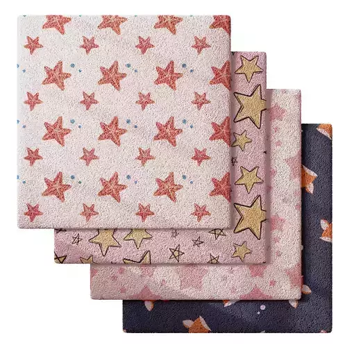 Kids Carpet Set 31 3D model