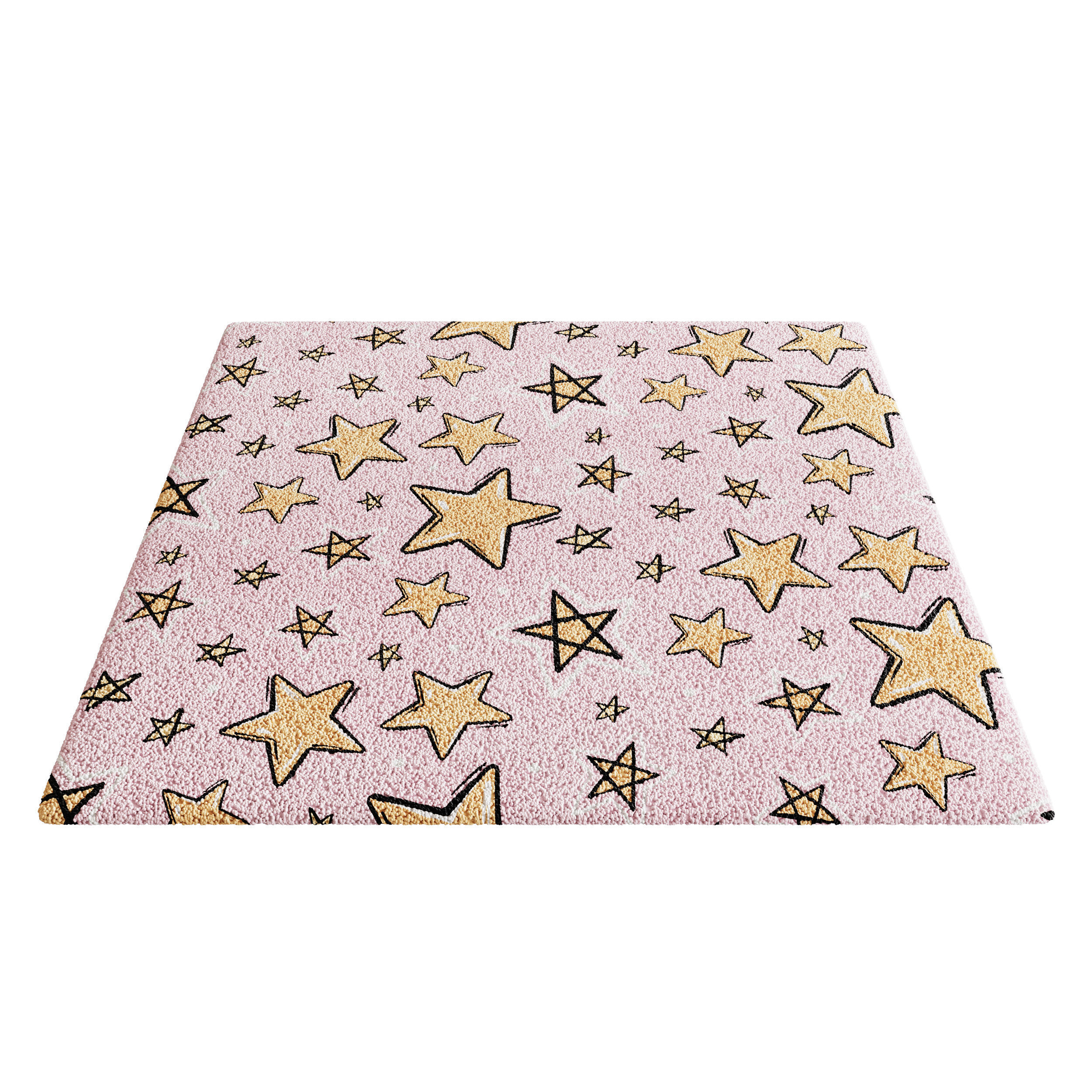 Kids Carpet Set 31 3D model_12