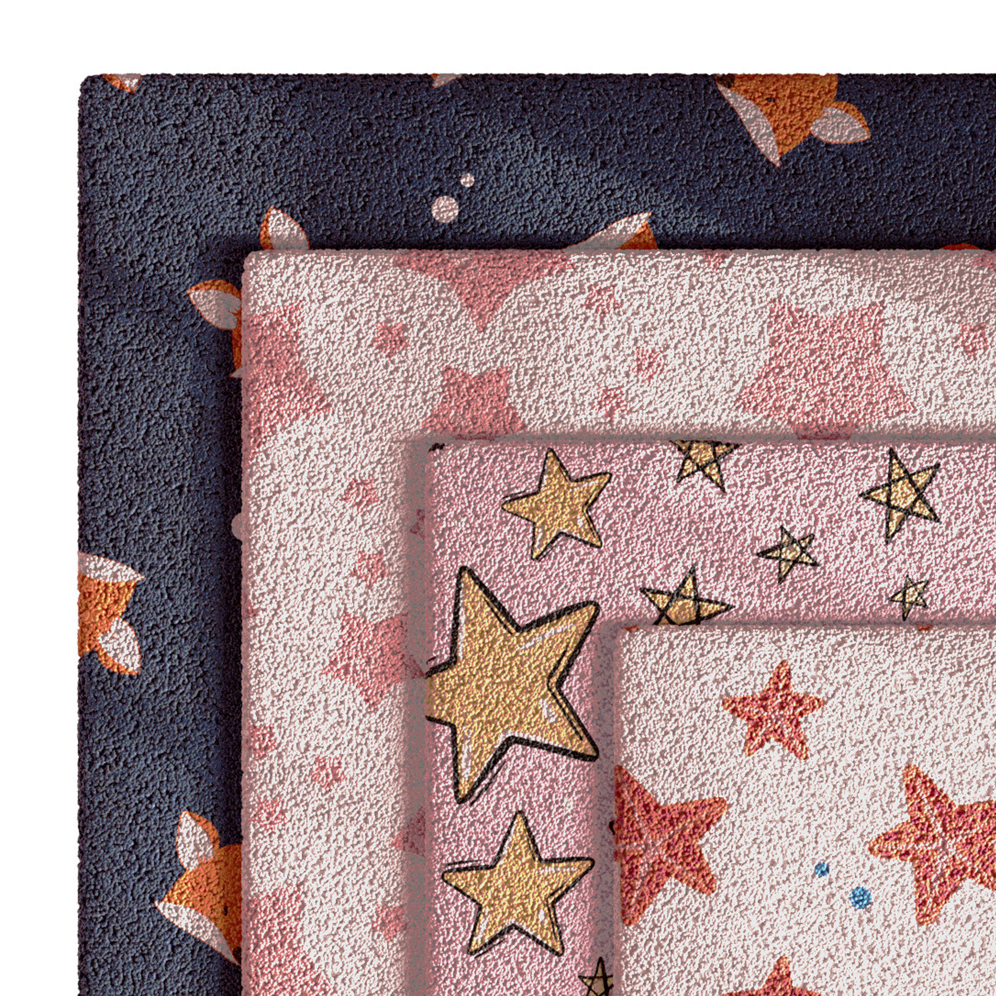 Kids Carpet Set 31 3D model_2