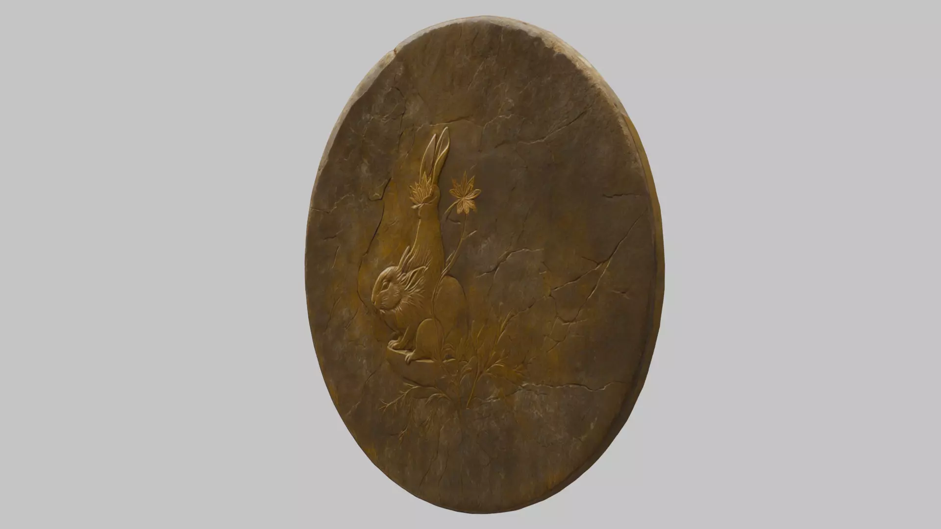 Mystical Transmutation Device Low-poly 3D model_3