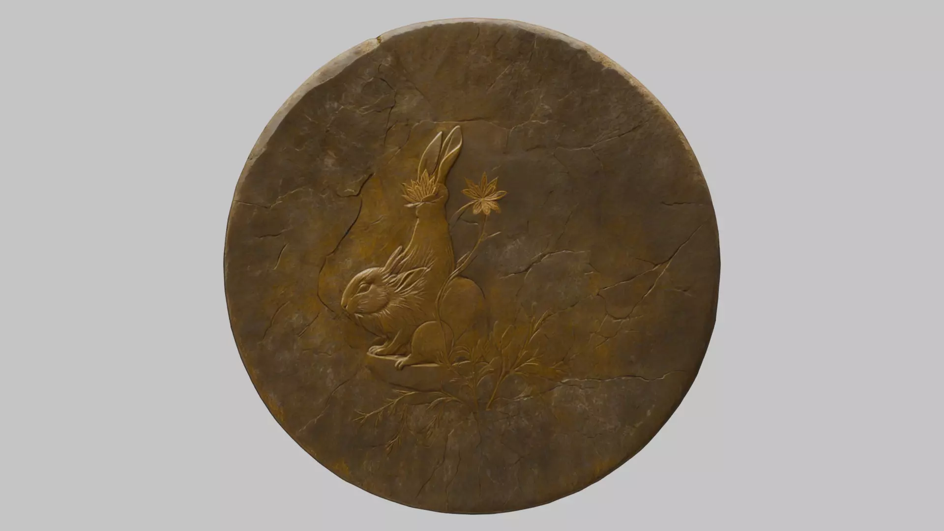 Mystical Transmutation Device Low-poly 3D model_4