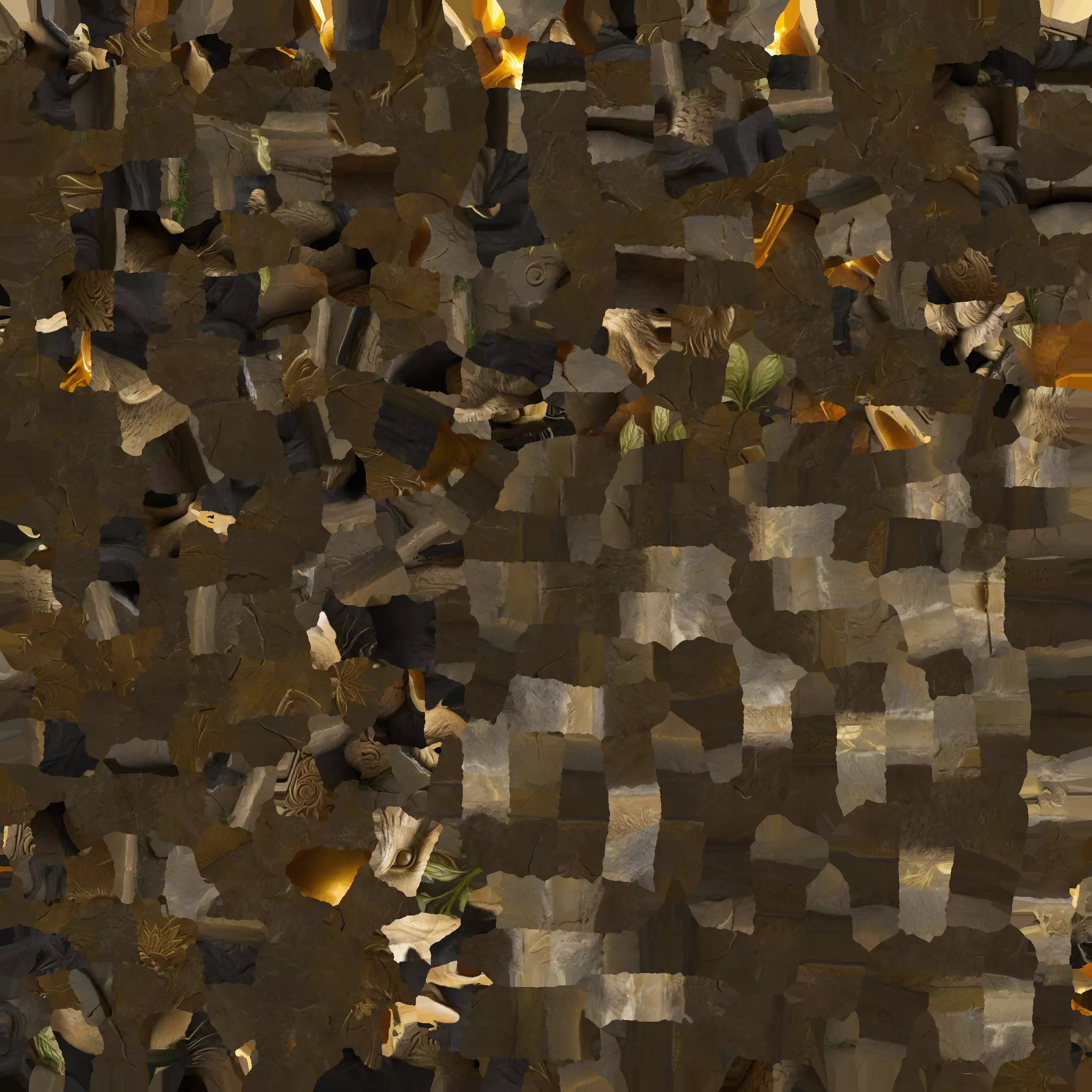 Mystical Transmutation Device Low-poly 3D model_9