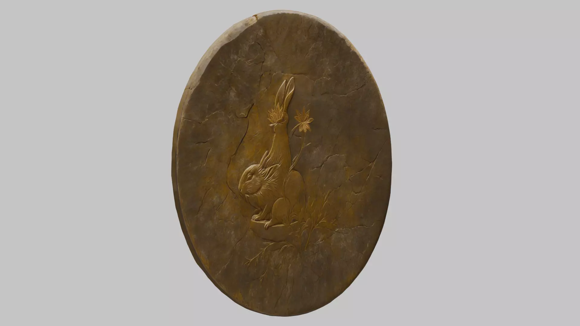 Mystical Transmutation Device Low-poly 3D model_5