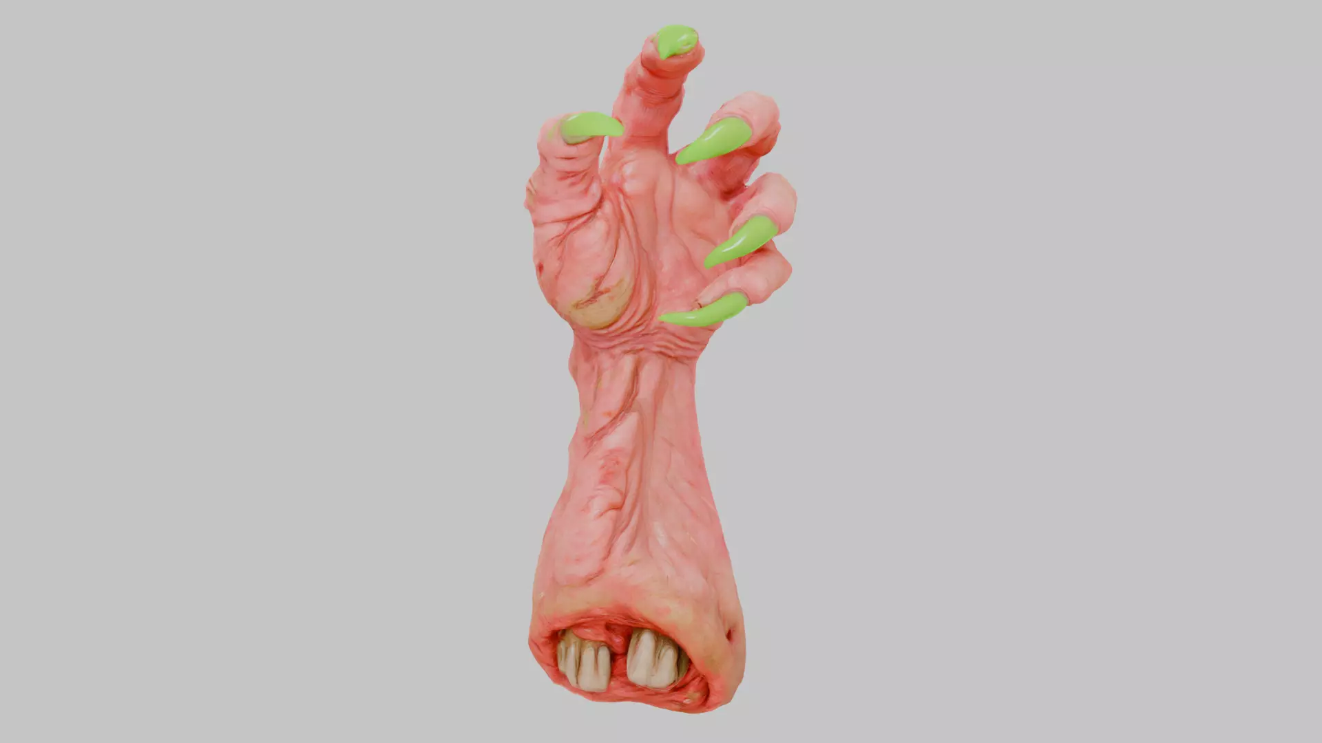 Monstrous Claw Low-poly 3D model