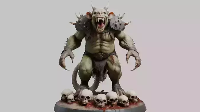 Hulking Monster Creature