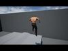 Steampunk Fighter B game character Low-poly 3D model_1