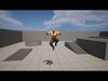 Steampunk Fighter B game character Low-poly 3D model_2