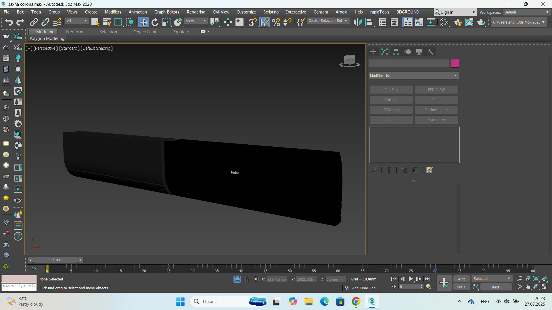 Haier AC Italy Flexis Plus 3D model_6