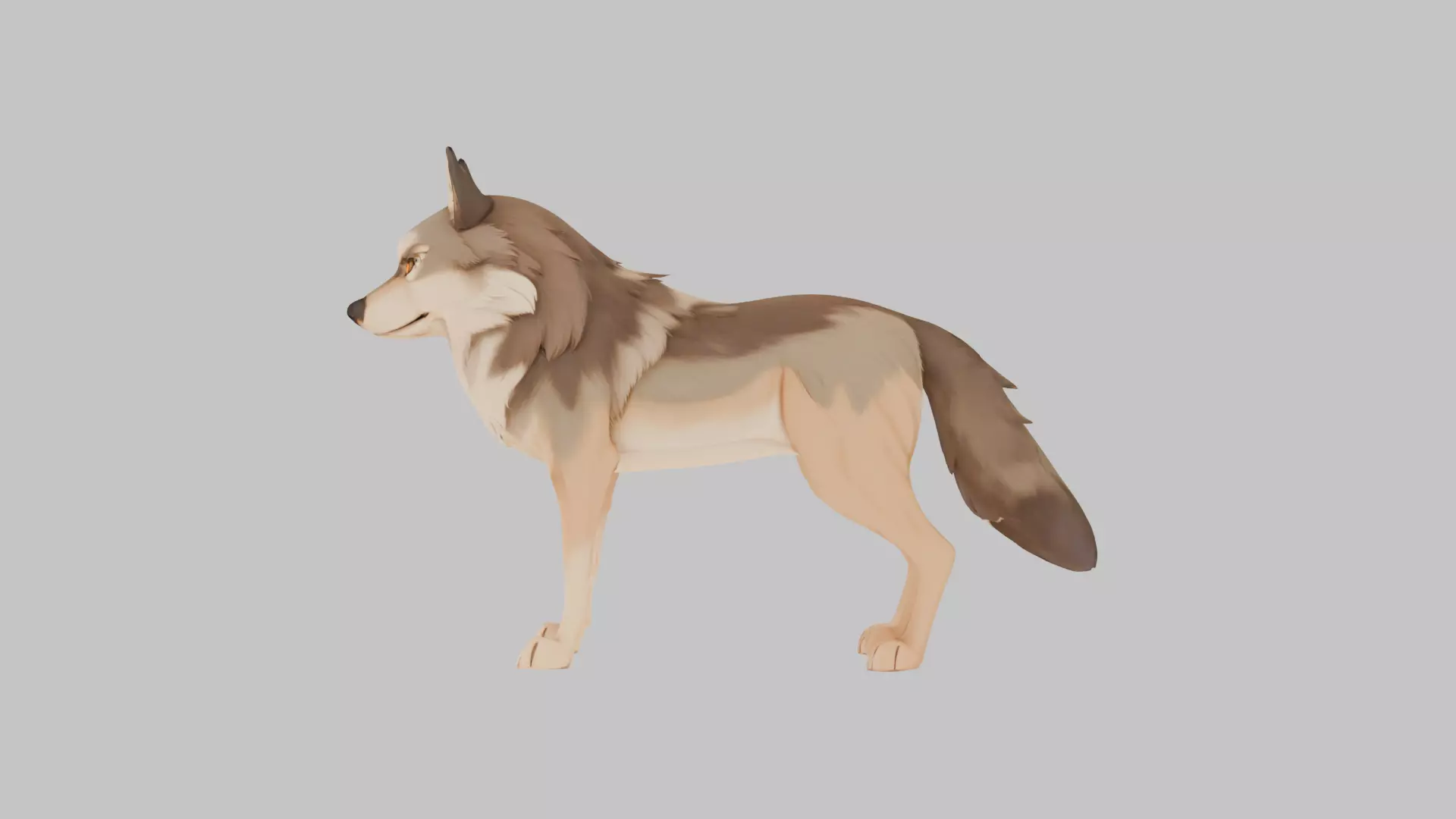 Lord Brahma Hindu creature Low-poly 3D model_6