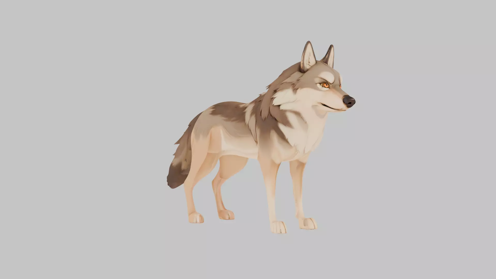 Lord Brahma Hindu creature Low-poly 3D model_1