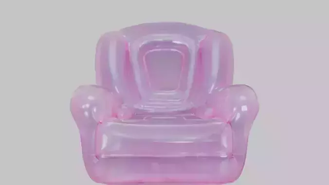 Inflatable Pink Chair