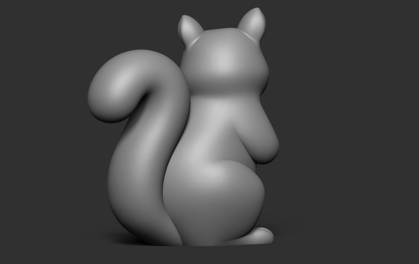 Squirrel 3D print model_14