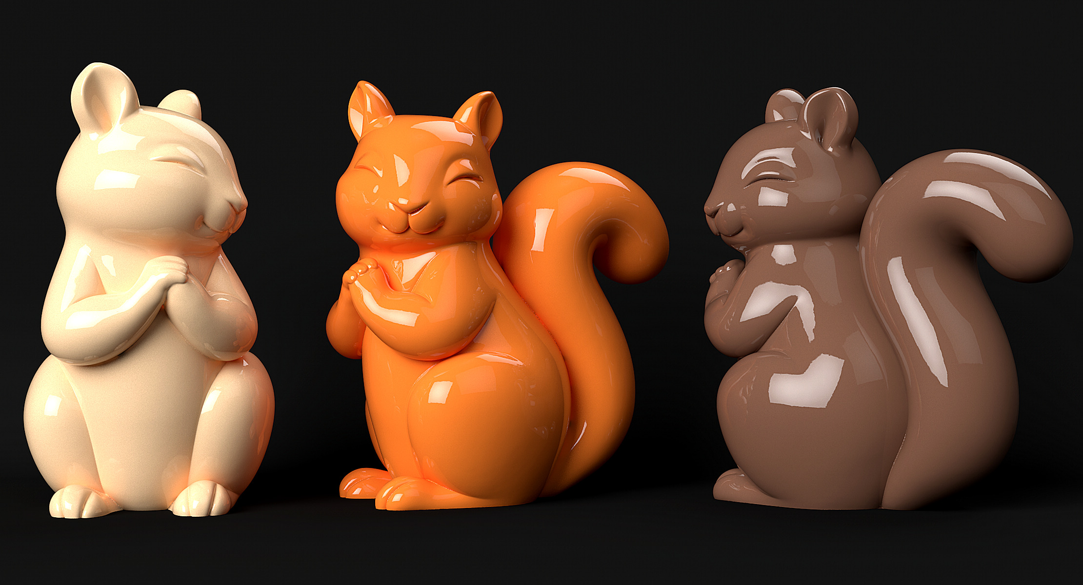 Squirrel 3D print model_9