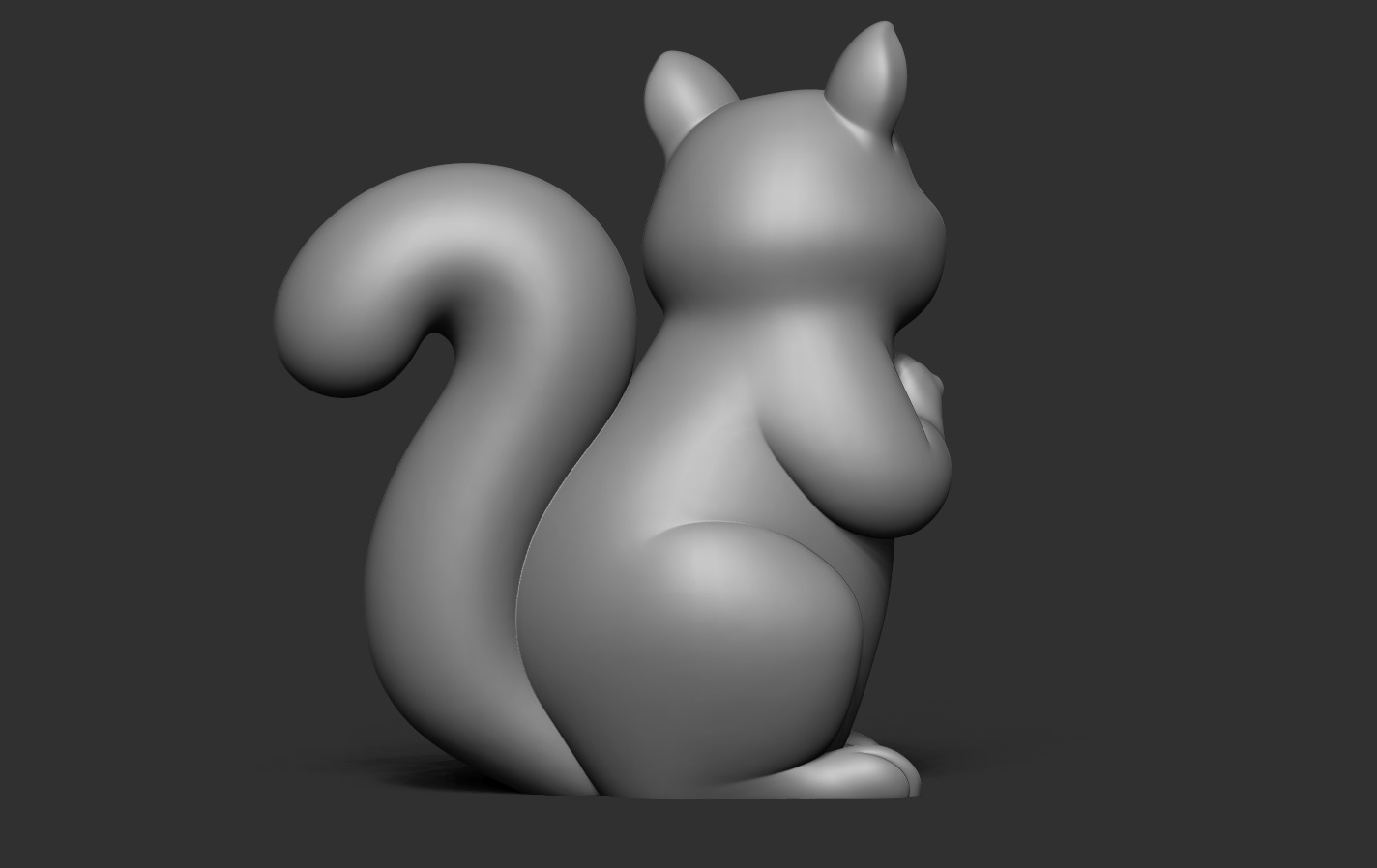 Squirrel 3D print model_15