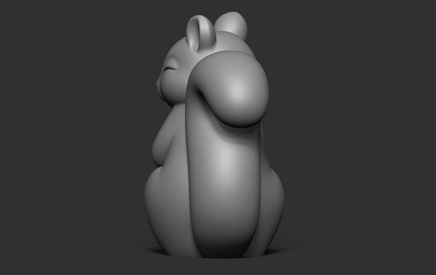Squirrel 3D print model_13