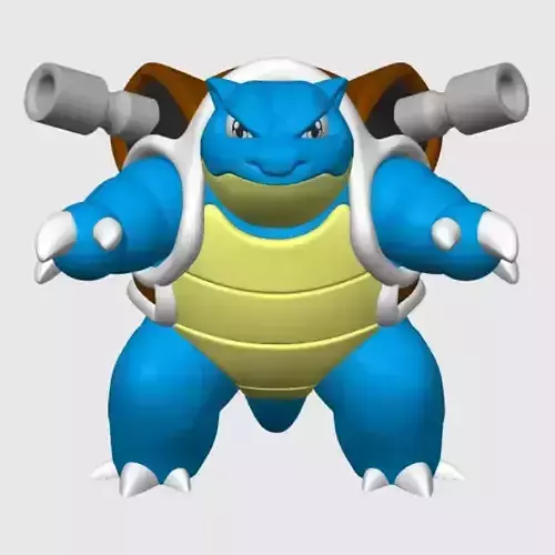 Blastoise Pokemon Multicolor