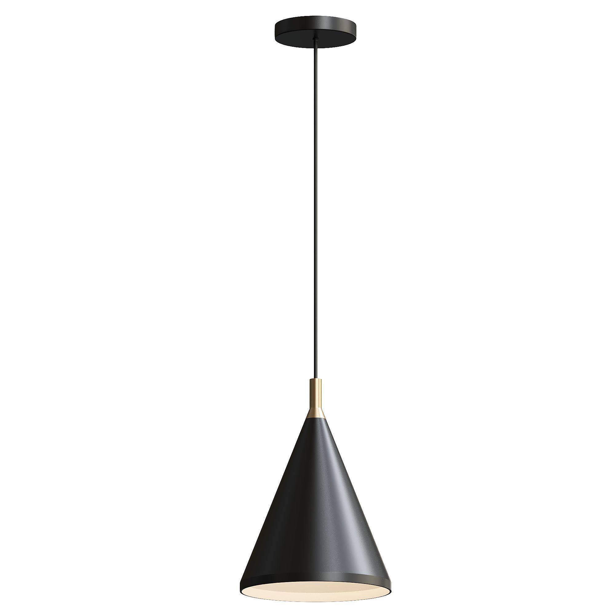Dorothy Tall Cone Pendant 3D model_1