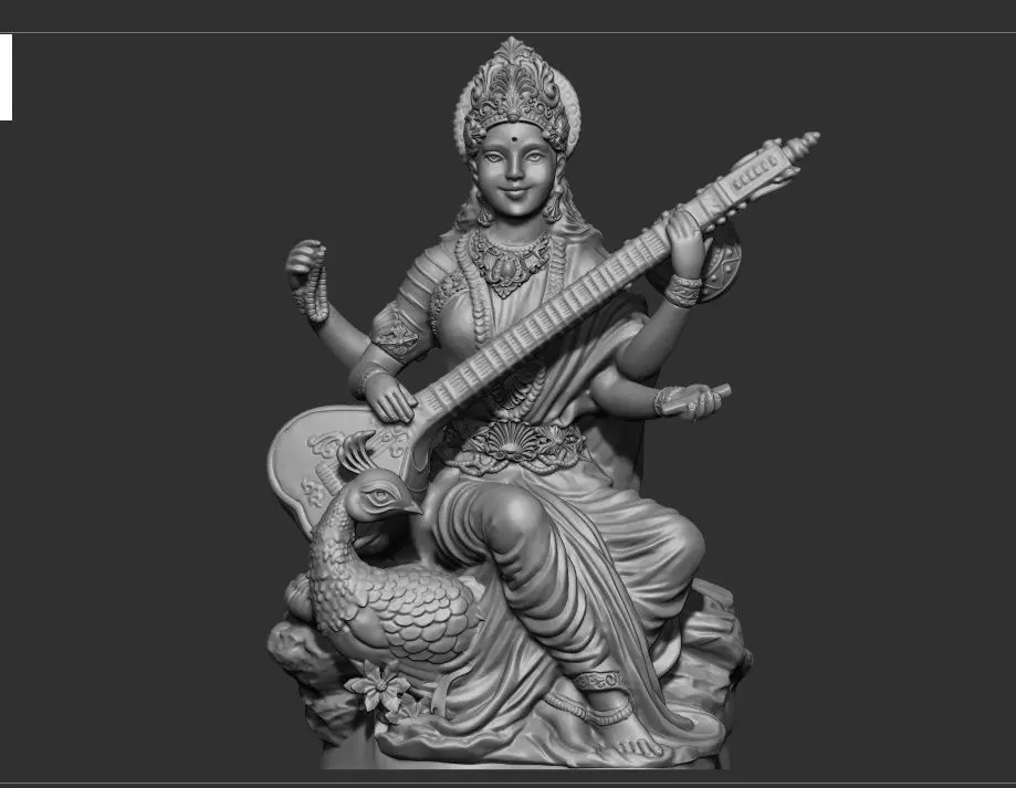 Saraswati 3D print model_0
