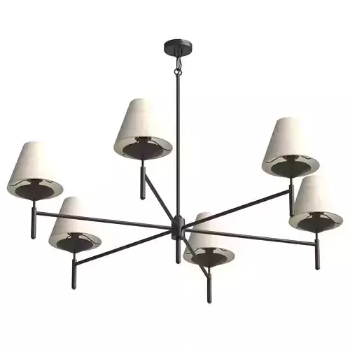 Dodie Chandelier Four Hands 3D model