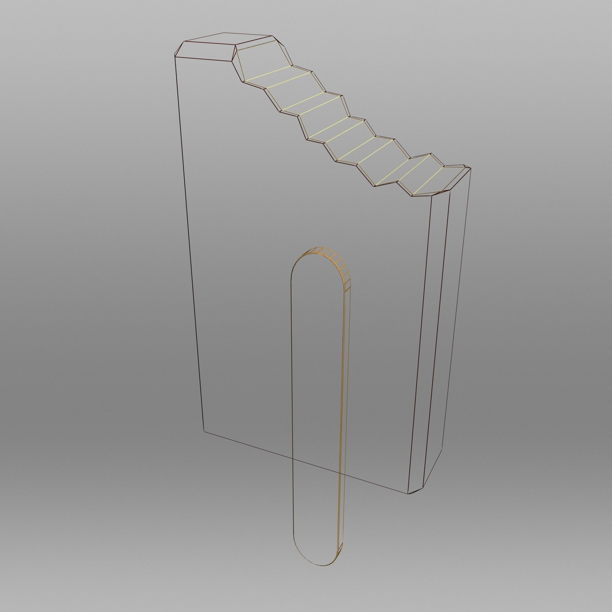 Ice-cream ice cream popsicle Free low-poly 3D model_6