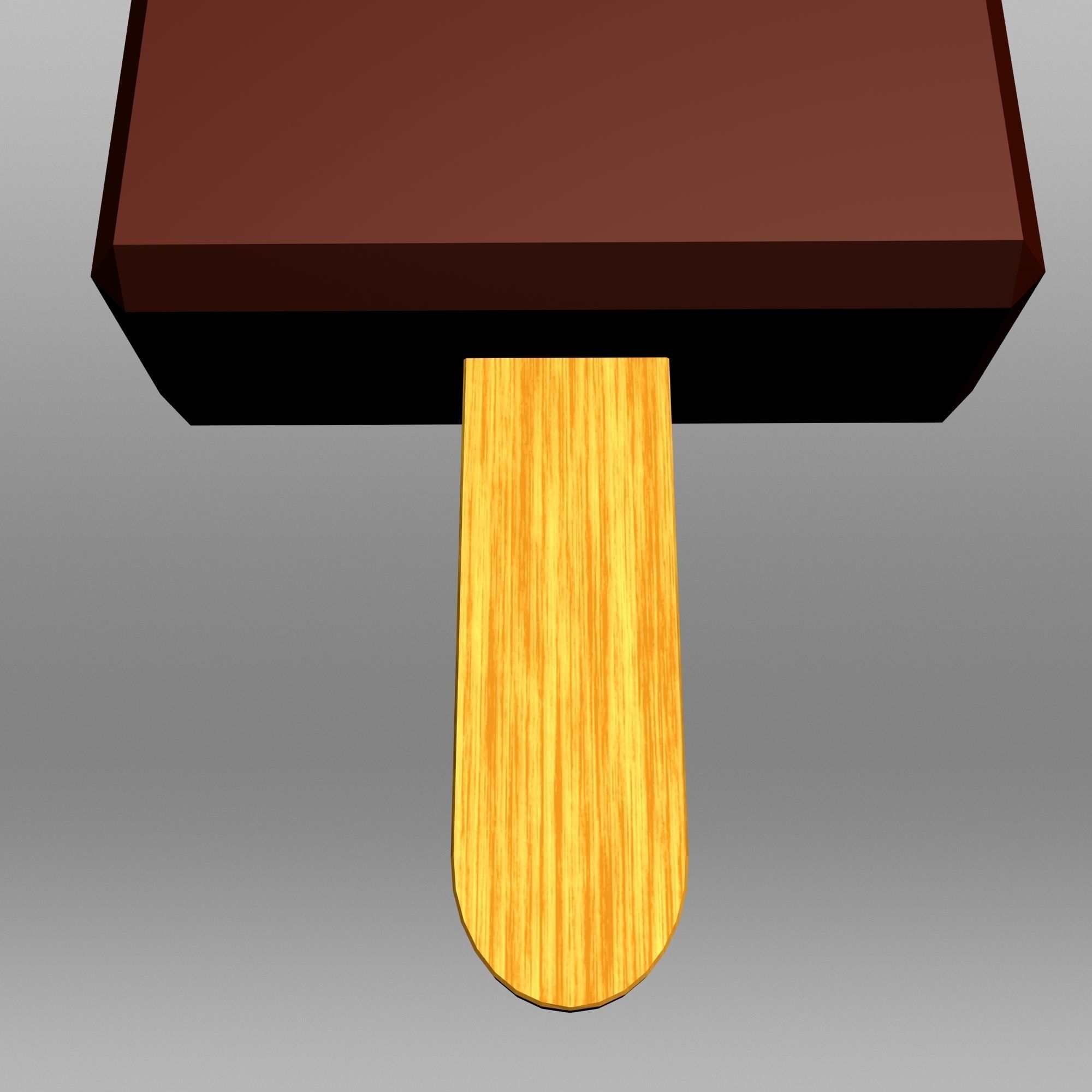 Ice-cream ice cream popsicle Free low-poly 3D model_4