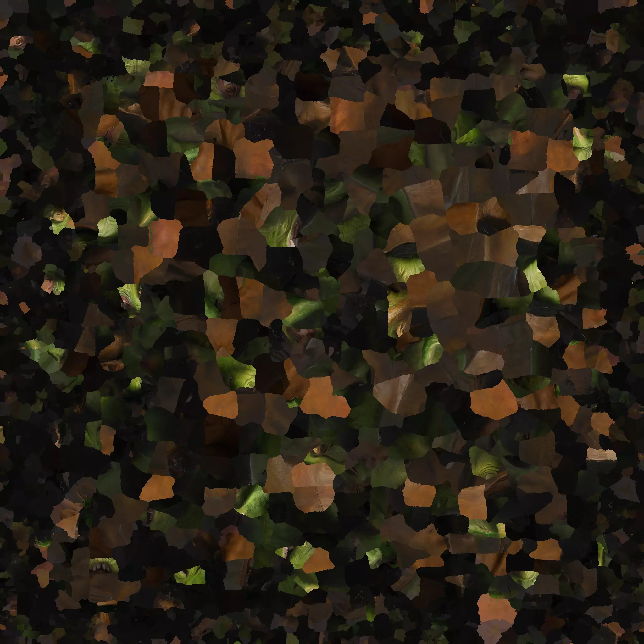 Stylized Goblin Head Low-poly 3D model_8