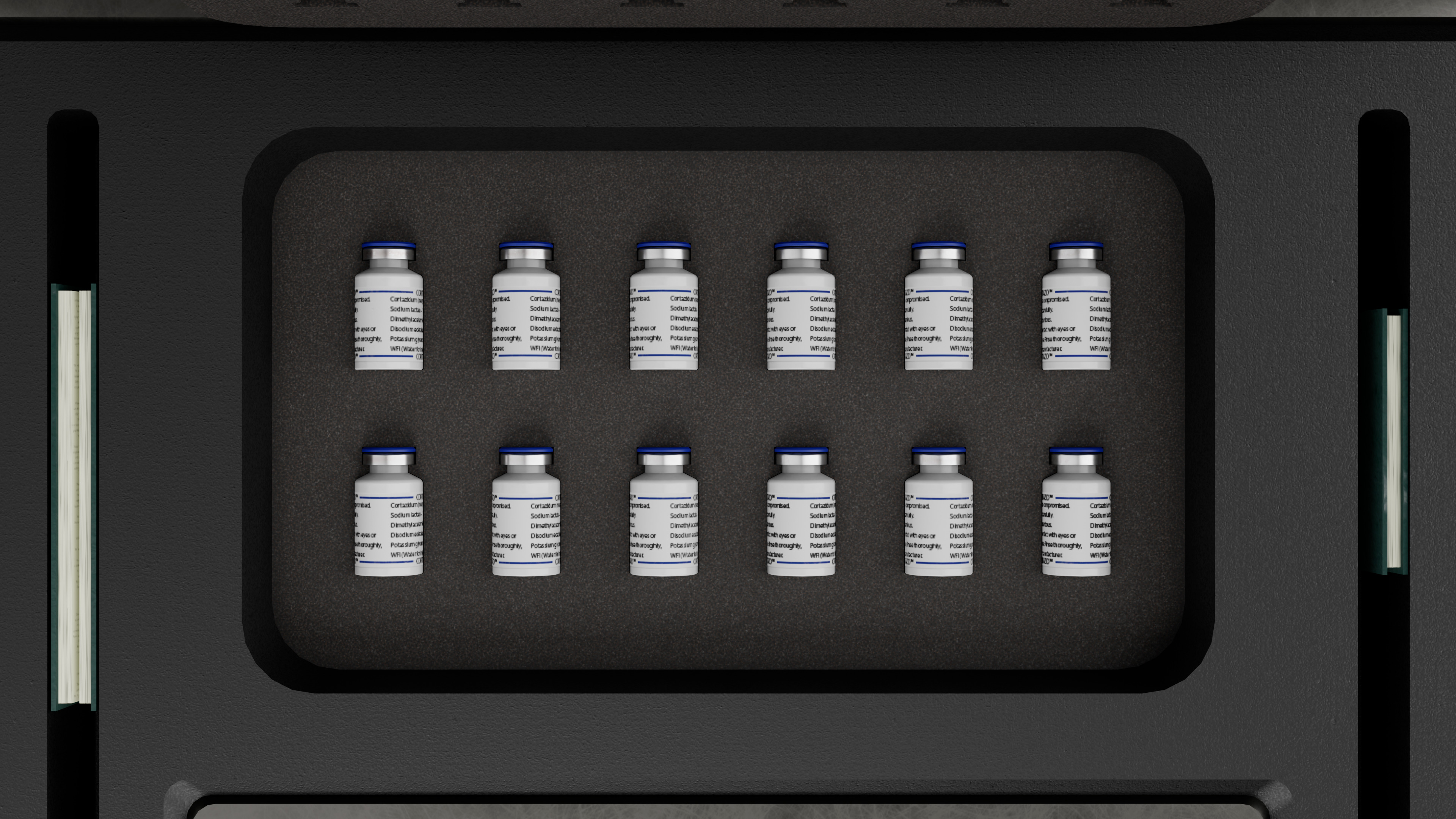 Medical box Low-poly 3D model_12