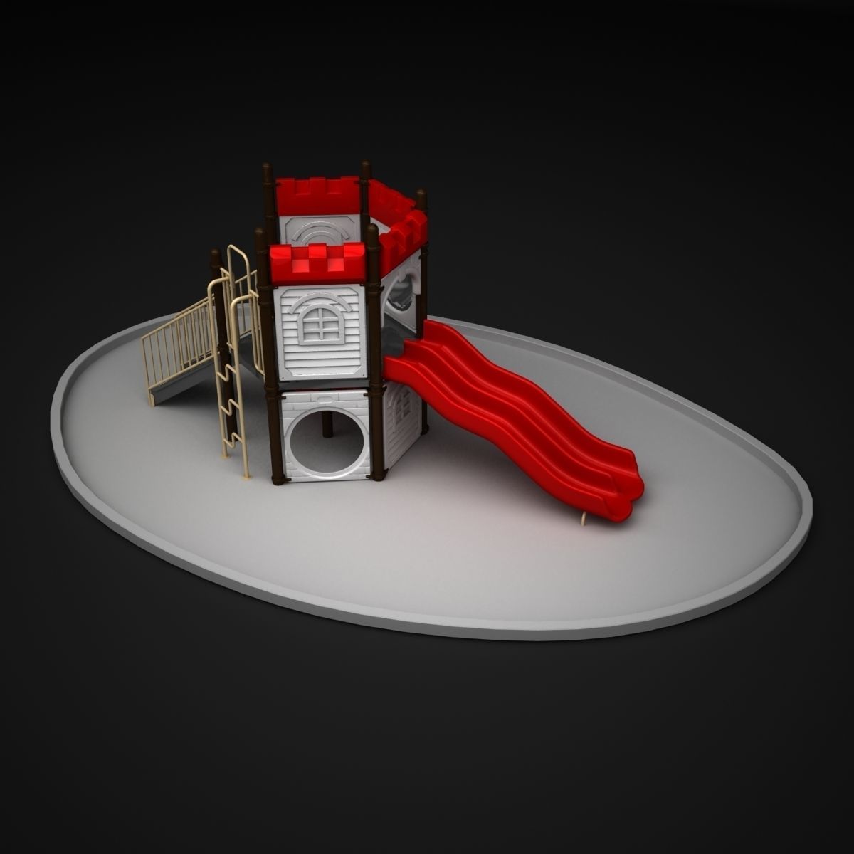 Outdoor Gazibo 124 3D model_2