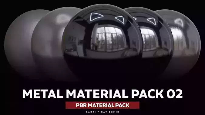 Metal Material Pack Vol 02 Texture
