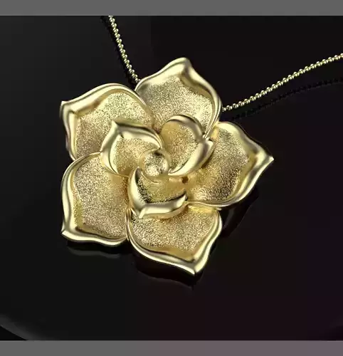 Flower pendant