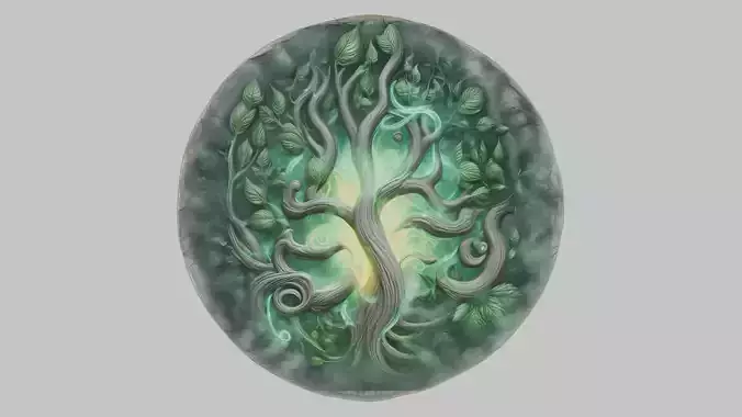Fantasy Emblem of an Easter Egg