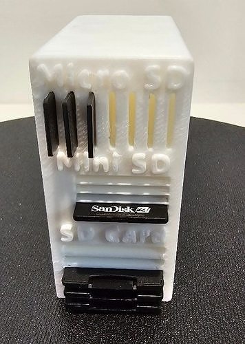 SD Card Holder Free 3D print model