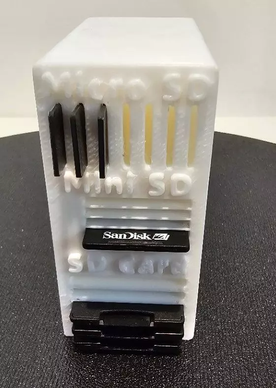 SD Card Holder Free 3D print model_0